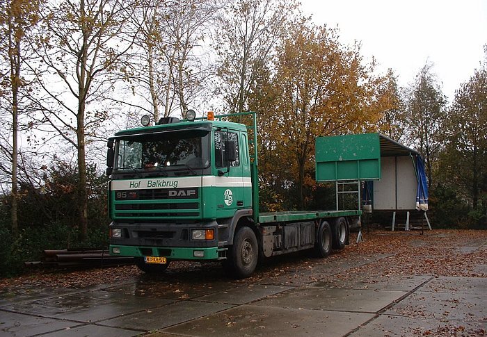 DAF 95.400 — ombouw open naar taut (1)