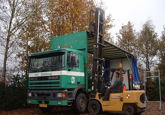 DAF 95.400 — ombouw open naar taut (2)