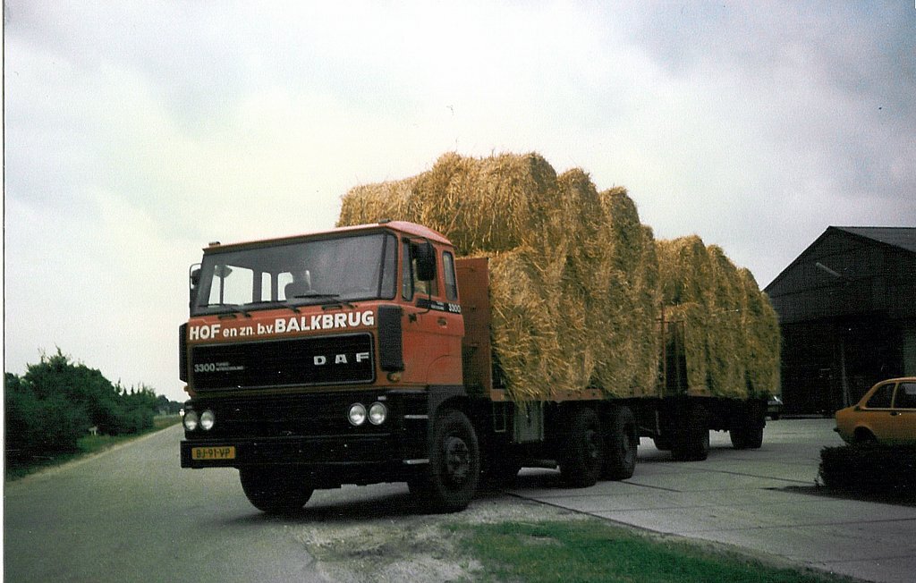 DAF 3300 met strorollen